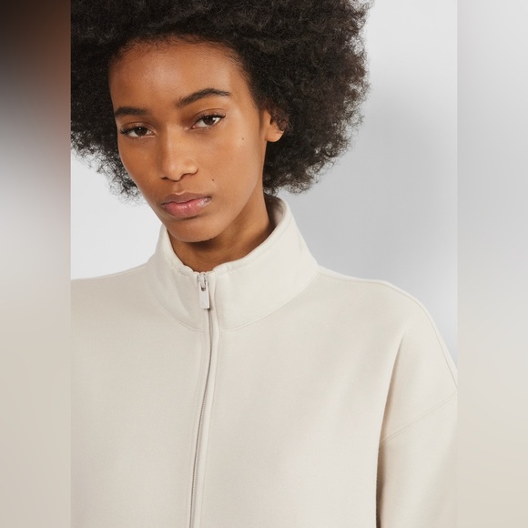 Aritzia TNA Sweatfleece Cozy Fleece Boyfriend 1/2 Zip Sweatshirt - Picture 9 of 9